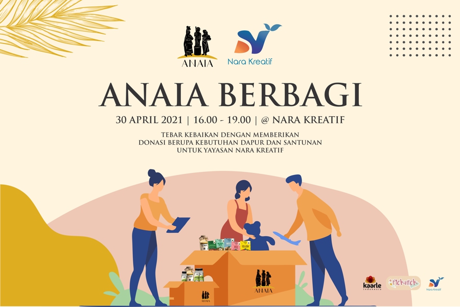 Buka Bersama “Nara Kreatif”dan ANAIA Indonesia